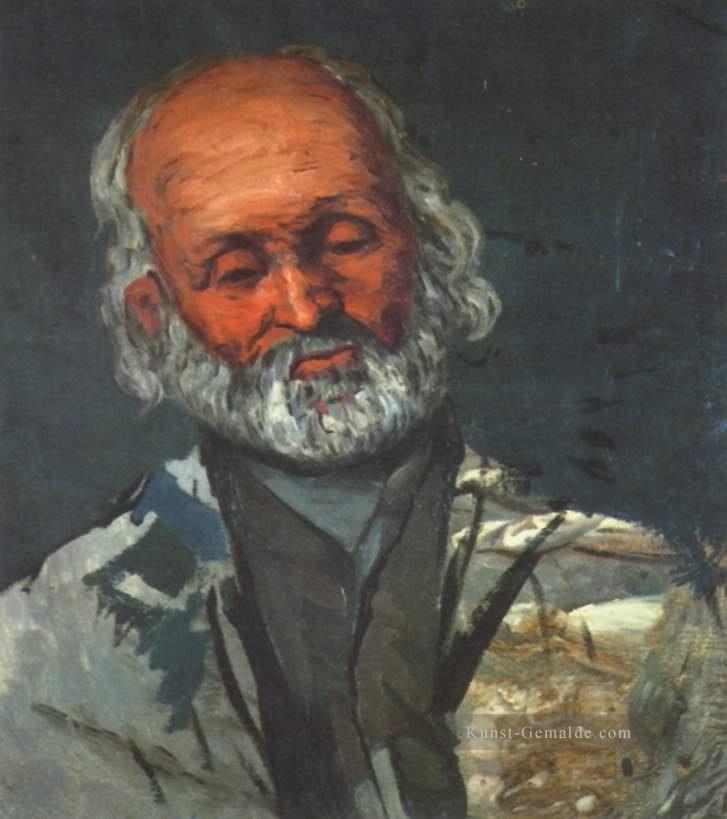 Porträt eines alten Mannes Paul Cezanne Ölgemälde